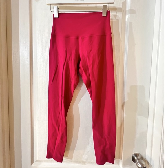 Lululemon Align Pants - Ruby Red Size 6 - Picture 5 of 7